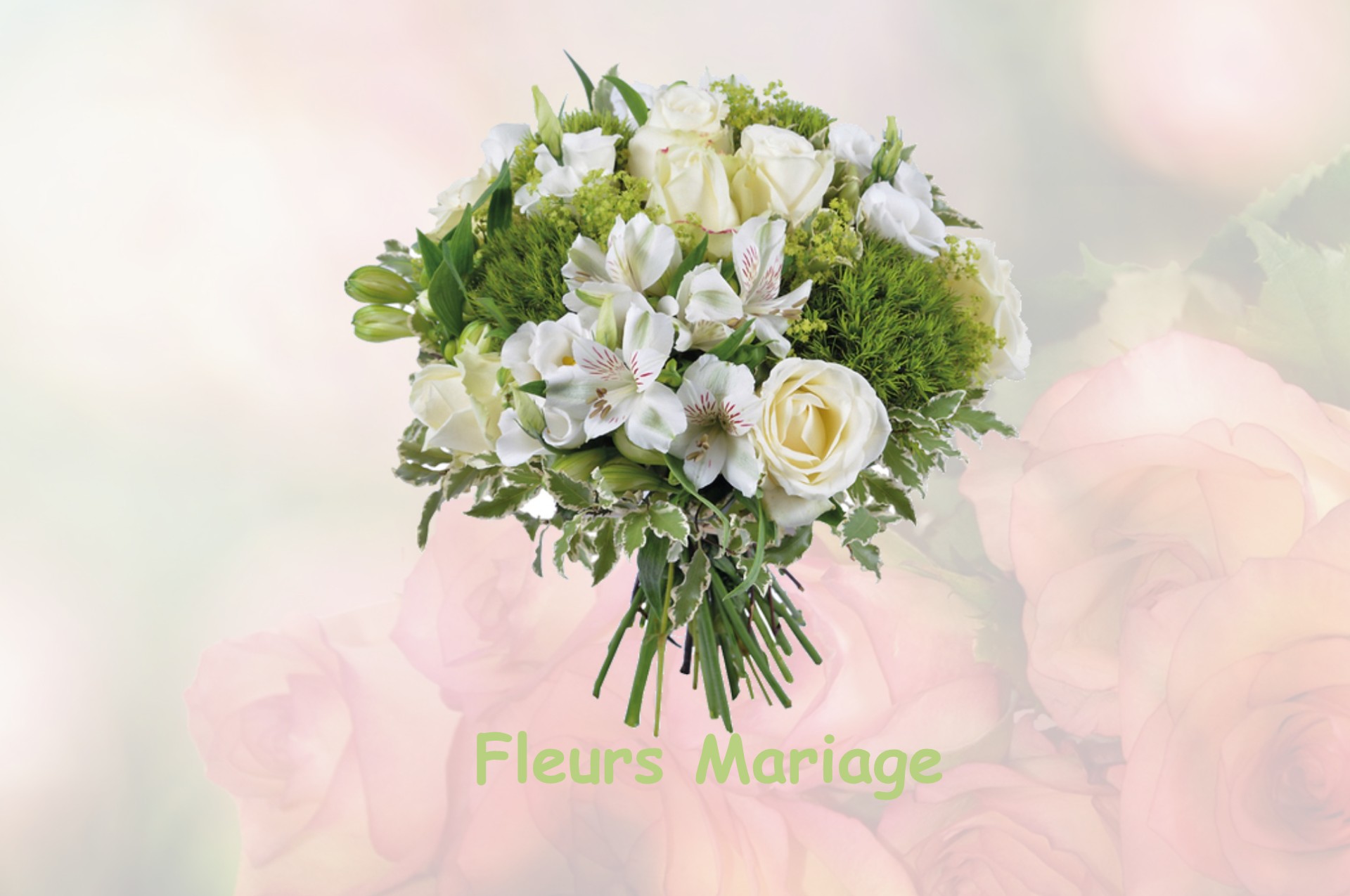 fleurs mariage BLAN